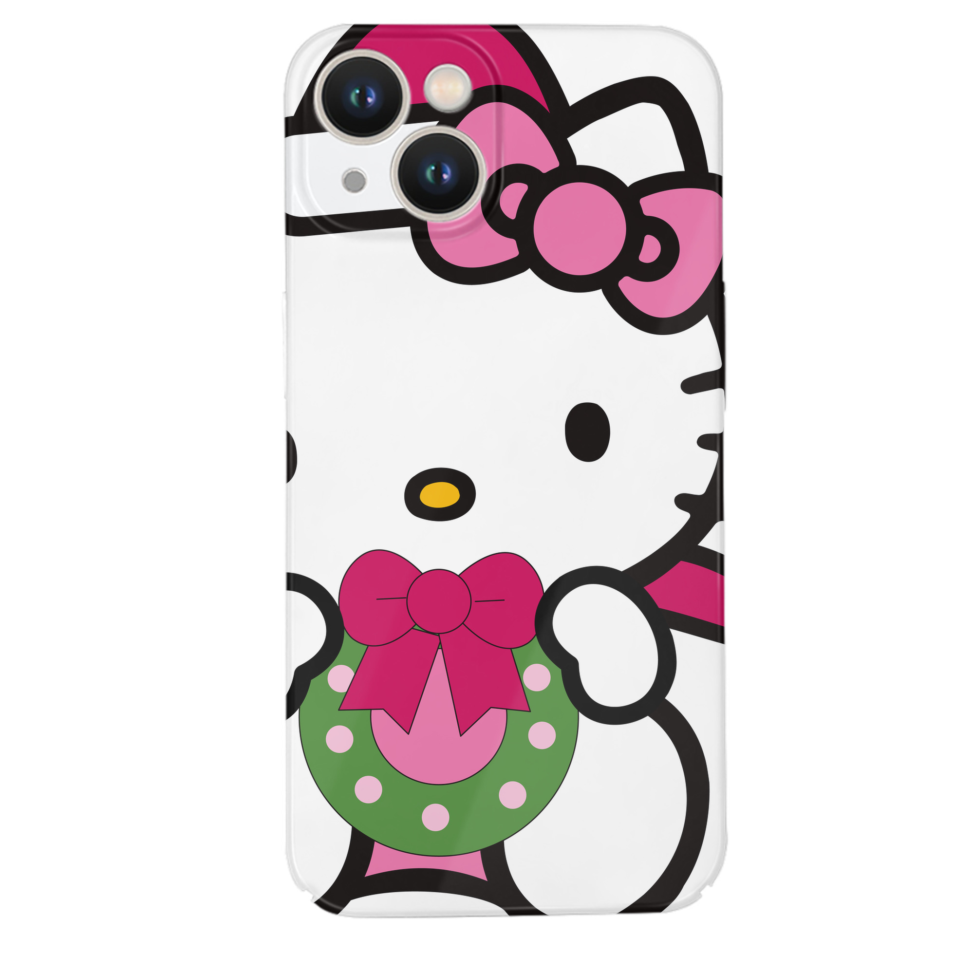 （画像用） Hello Kitty ハローキティ 【iPhone 14シリーズ対応】ハードケース